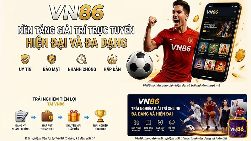 Chuyên mục thể thao tại VN86 cập nhật nhiều giải đấu hấp dẫn mỗi ngày