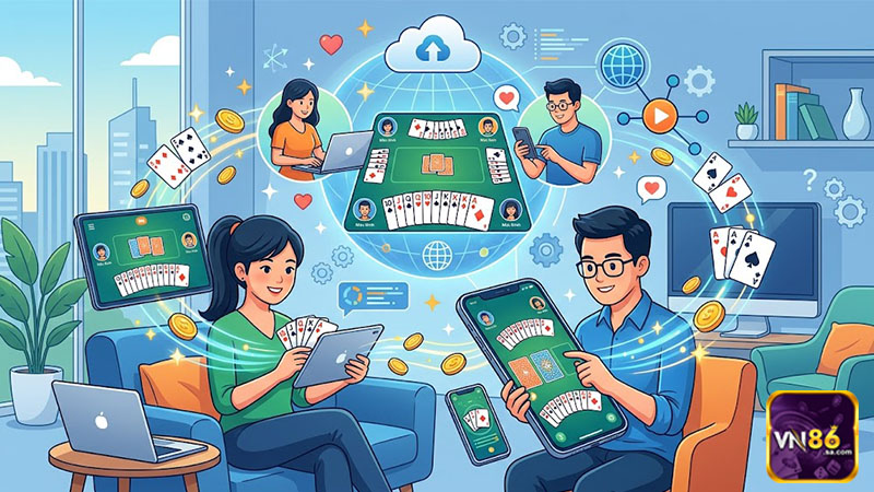 Cách chơi phỏm online đang được nhiều người yêu thích