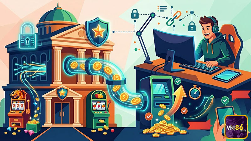 Game bài đổi thưởng uy tín giúp bảo mật thông tin và nạp rút an toàn