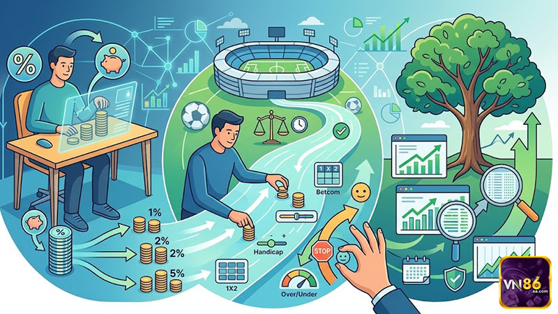 Quản lý ngân sách hợp lý là yếu tố quan trọng khi tham gia kèo cá cược bóng đá