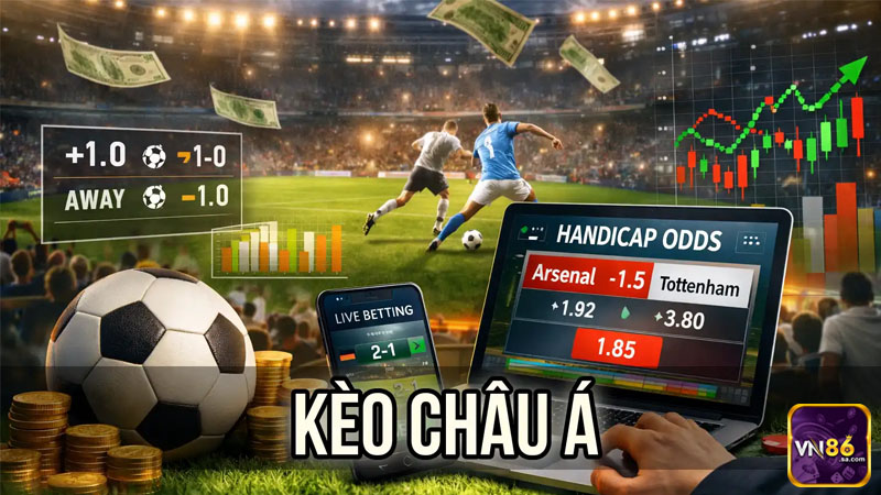 Kèo chấp 3/4 là mức cược phổ biến trong cá cược bóng đá hiện nay