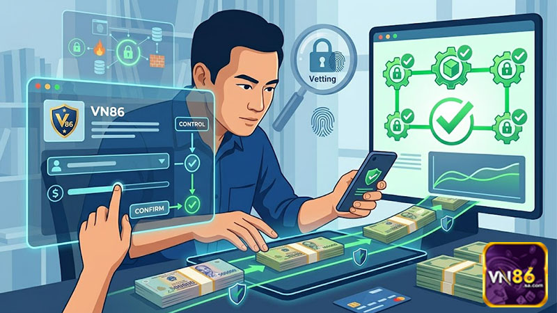 Nạp tiền VN86 hợp lý giúp giao dịch ổn định và an toàn hơn