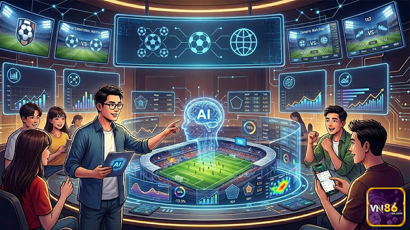 Soi kèo cá cược bóng đá bằng AI đang trở thành xu hướng được nhiều bet thủ quan tâm